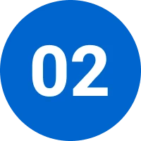 White 02 on blue background